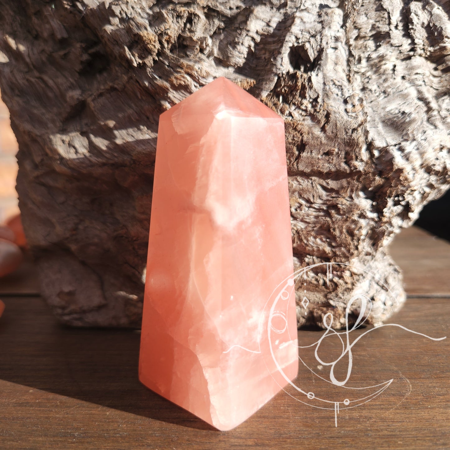 Rose Calcite Tower E