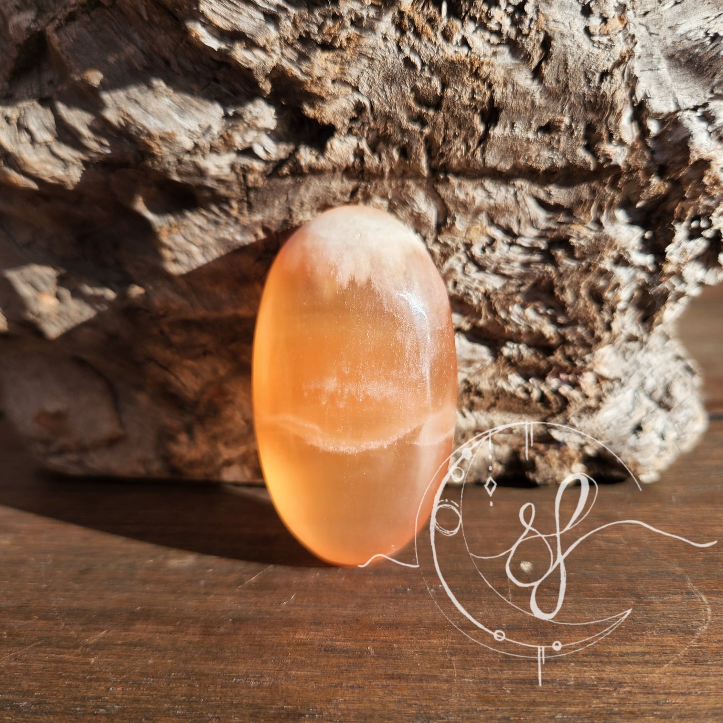Honey Calcite Palm C