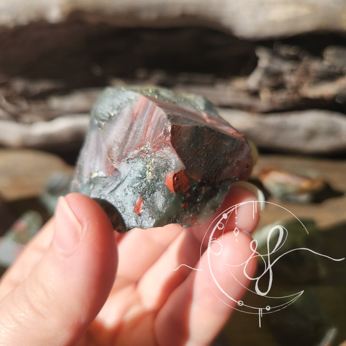 African Bloodstone Raw