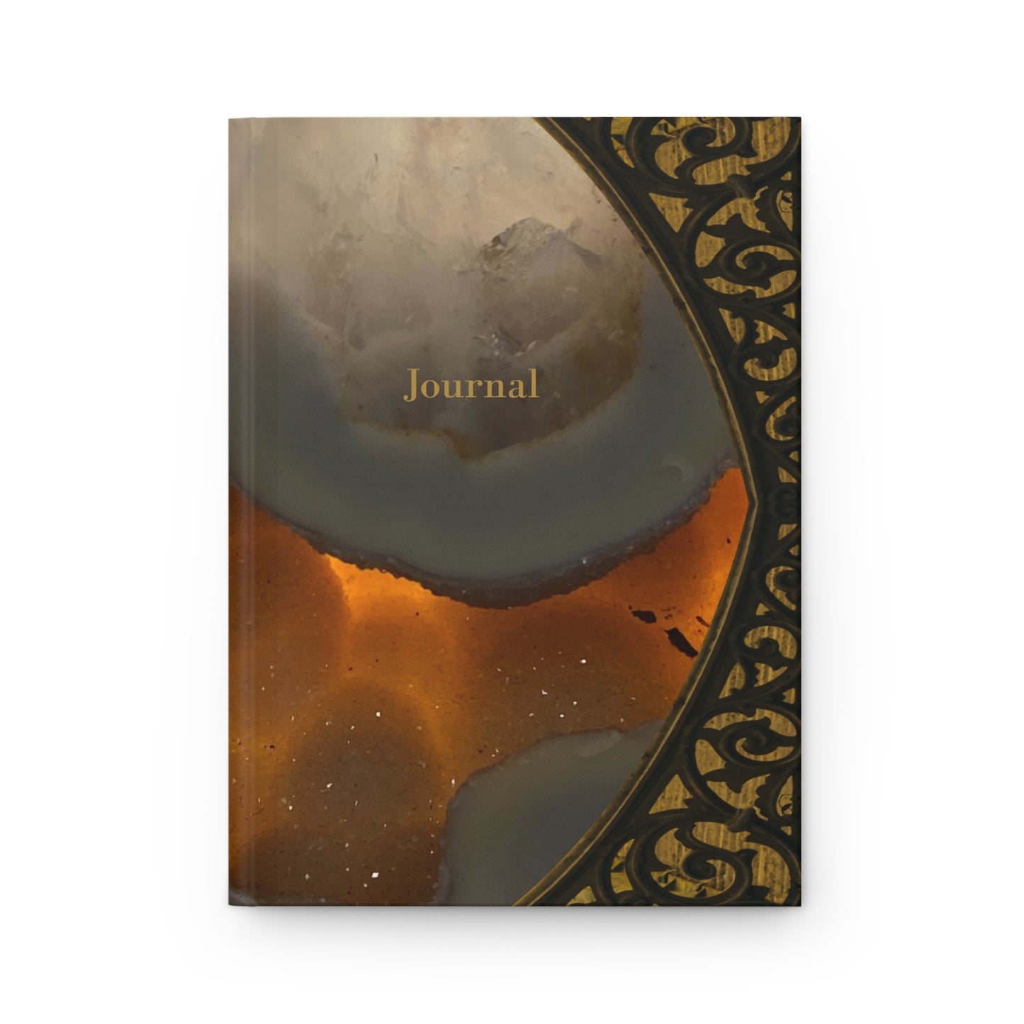 Elegant Hardcover Journal with Gold Accents - Perfect for Writing, Planning, and Gift Giving