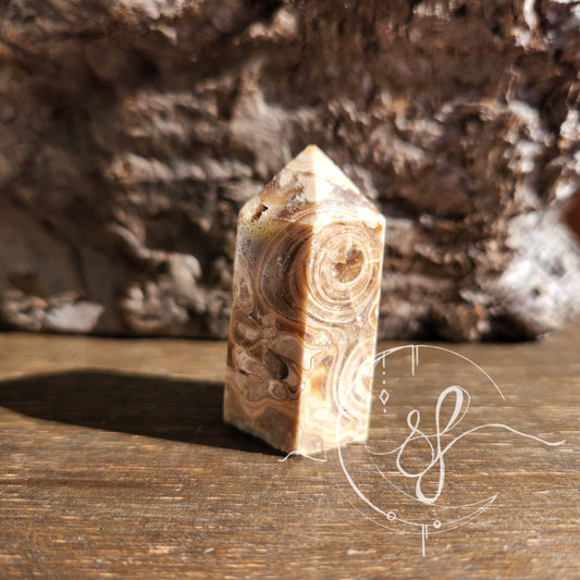 Amber agate point G