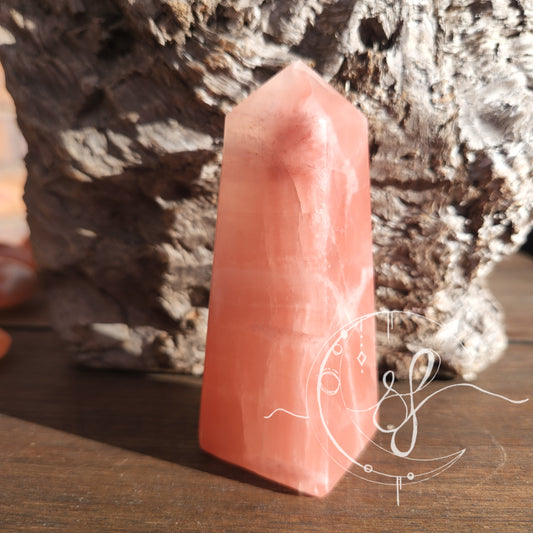 Rose Calcite Tower C