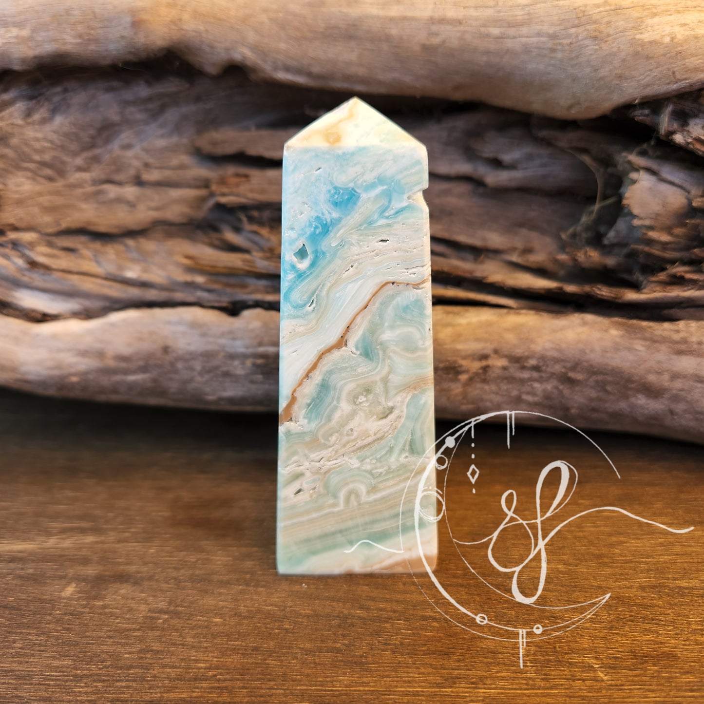 Blue Aragonite Tower B
