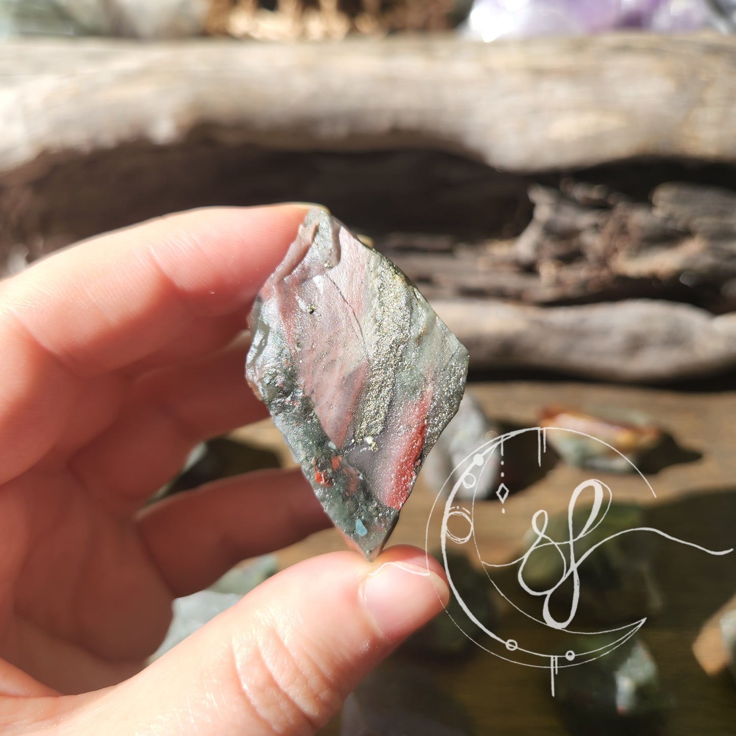 African Bloodstone Raw