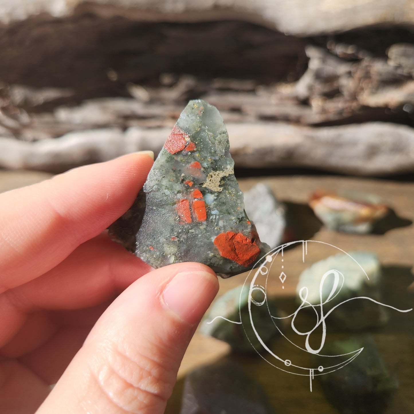 African Bloodstone Raw