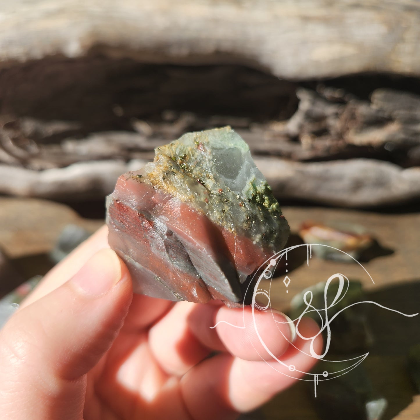 African Bloodstone Raw