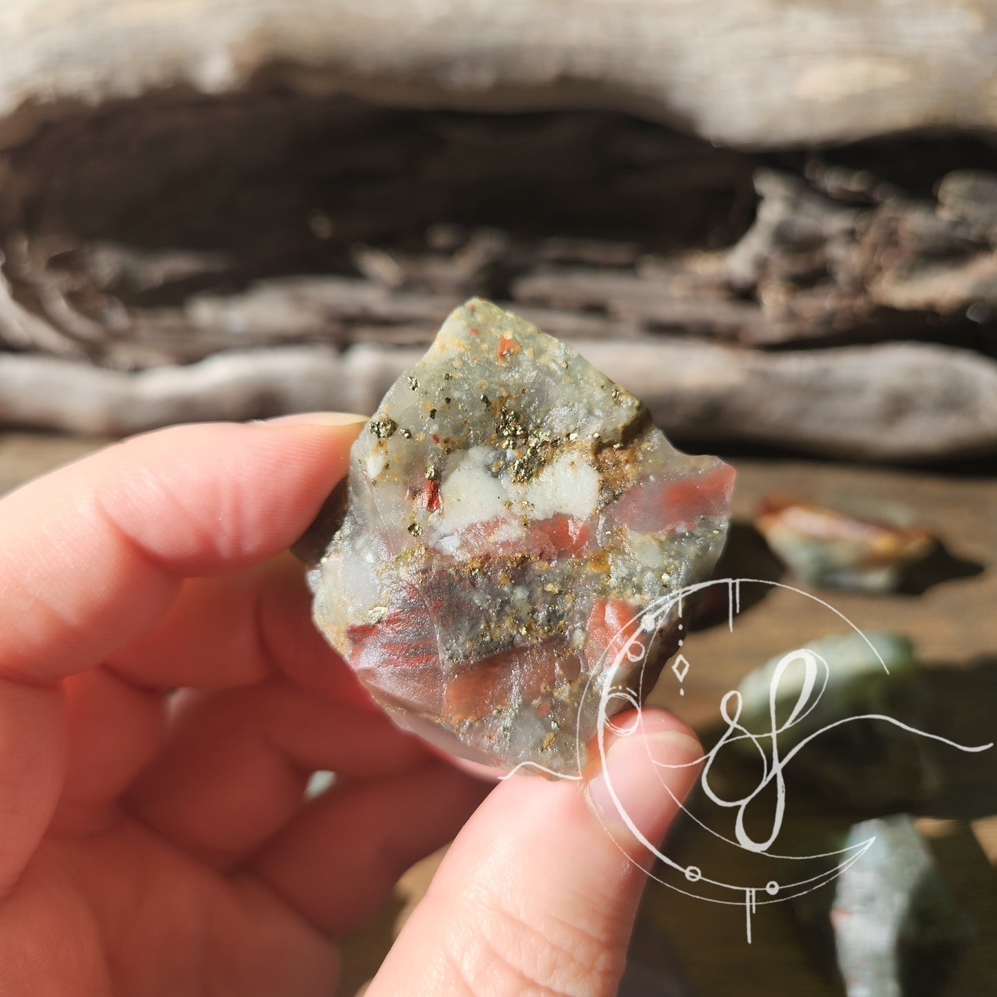 African Bloodstone Raw