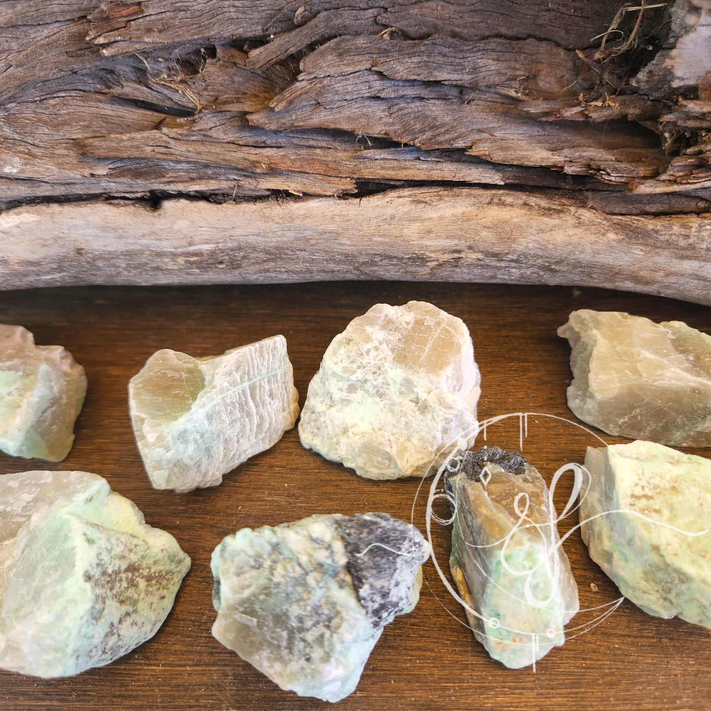 Green Moonstone Raw