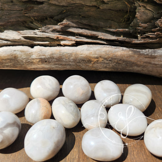 White Agate Tumble