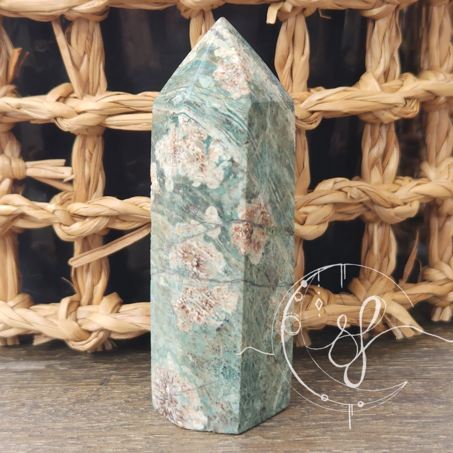 Green Flower Agate B