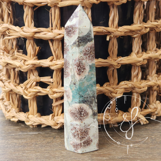 Green Flower Agate G