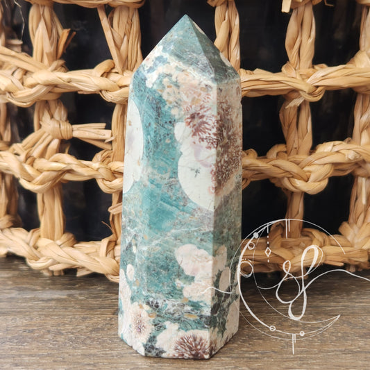 Green Flower Agate I