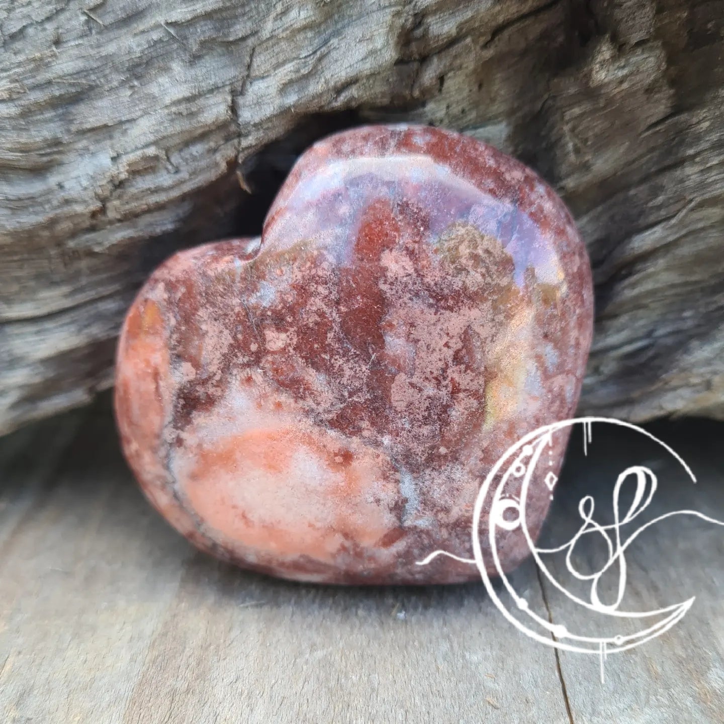 Brecciated Jasper Heart N