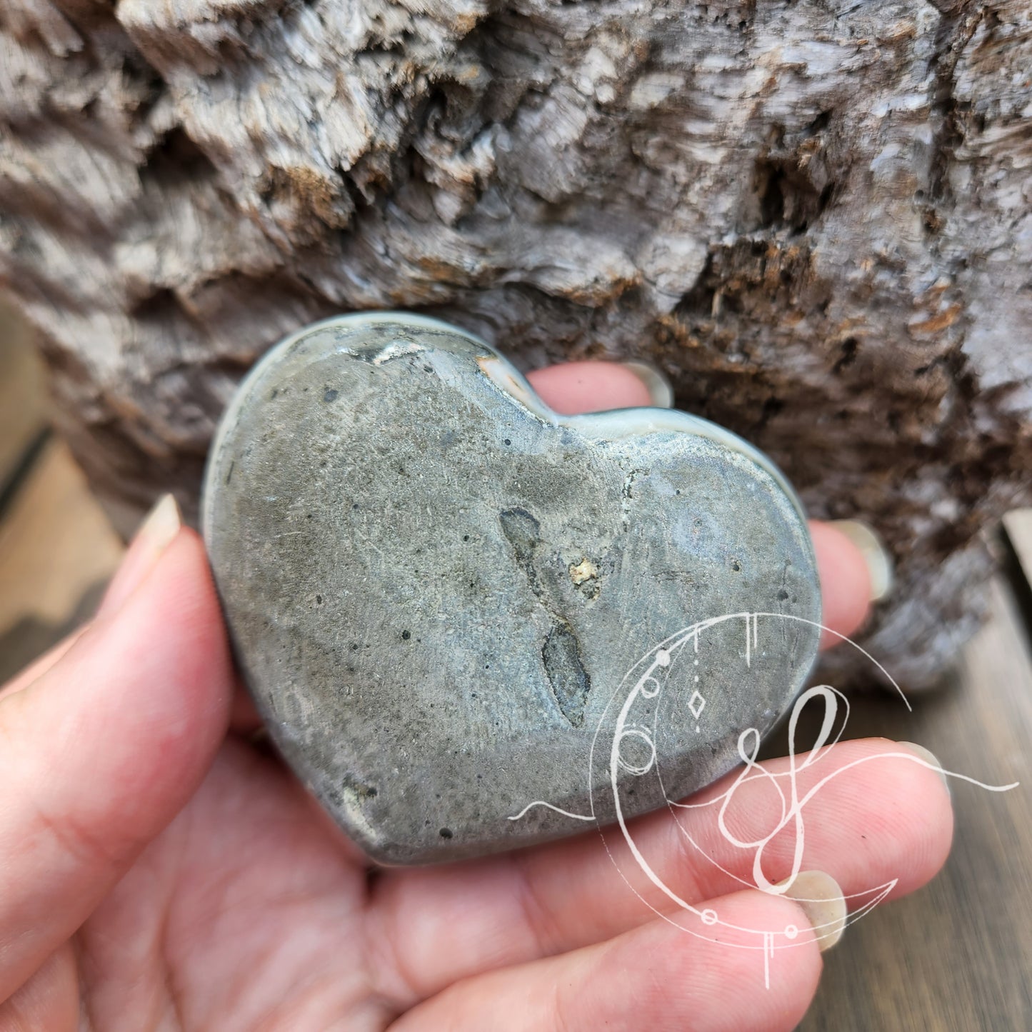 Uraguay Agate Amethyst Druzy Heart P